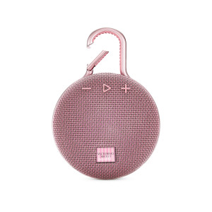 JBL Clip 3 Co-Branded Dusty Pink with doming in full color