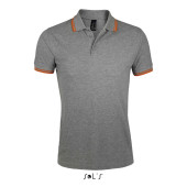 S00577-MO-L|melírozott szürke/narancssárga