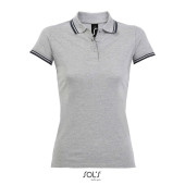 S00578-GF-XXL|melírozott szürke/francia tengerészkék