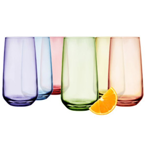 Joyful - Üditős Pohár készlet (6db-os) - 430 ml